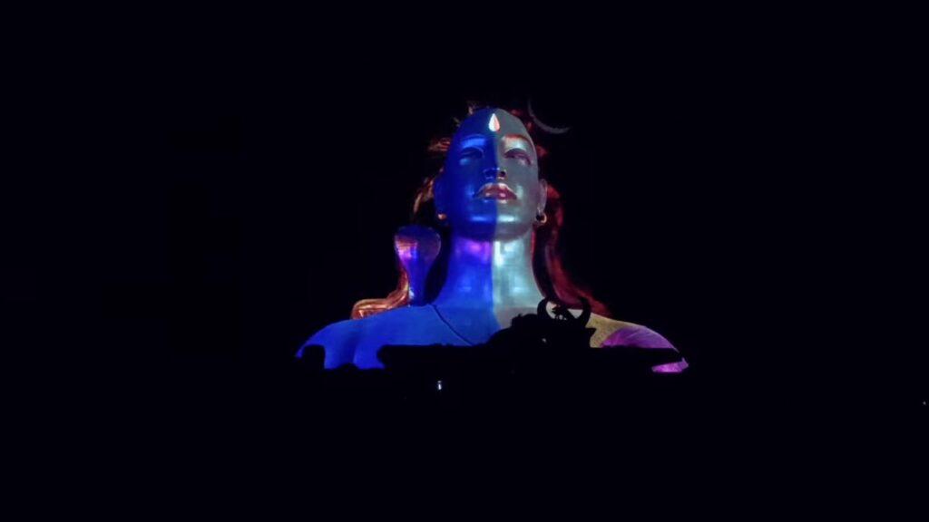 Adiyogi Shiva Statue Light Show Timings