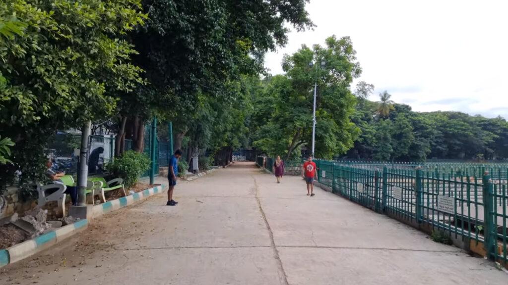 Ulsoor Lake walking space