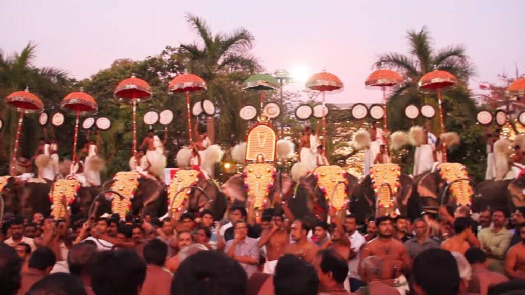 ernakulam shiva temple festival