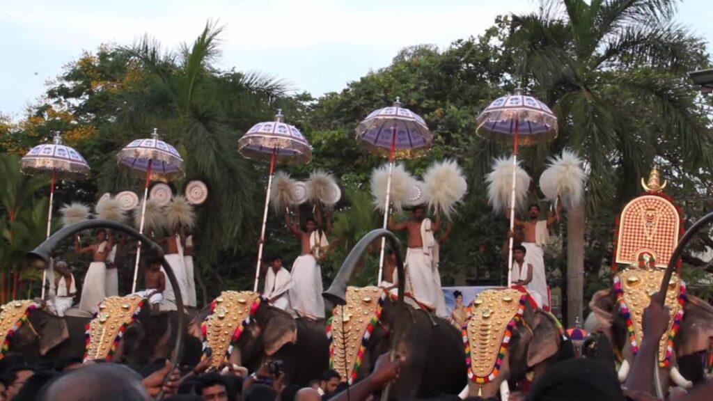 ernakulam shiva temple festival