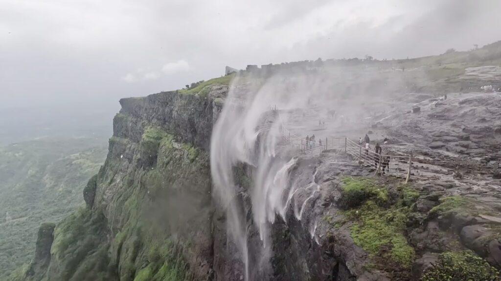 Naneghat Reverse Waterfalls