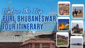 Puri-Bhubaneswar Tour Itinerary