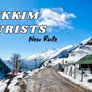 Sikkim Tourists New Rule