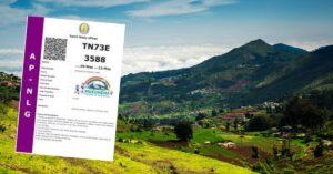 Apply for Entry ePass for Ooty and Kodaikanal