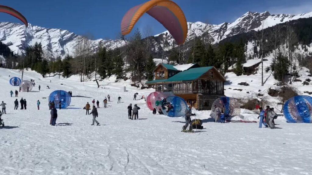 Christmas celebration in Manali