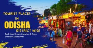 Odisha Tourist Places List District Wise