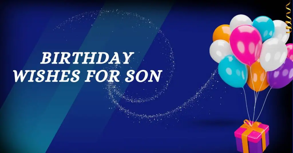 Blessing Birthday Wishes for Son