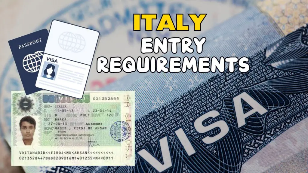 Italy Entry Requirements