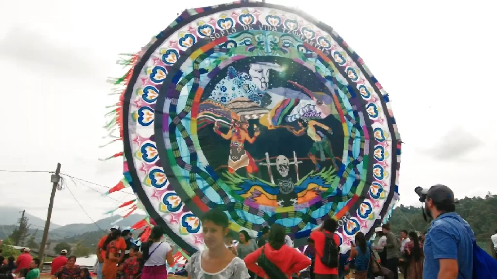 Kites are Used to Honor the Dead in Guatemala